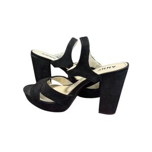 Anne Klein AK7LALIMA Black Platform Women’s Sandals Shoes Women's Size 9 Y2K